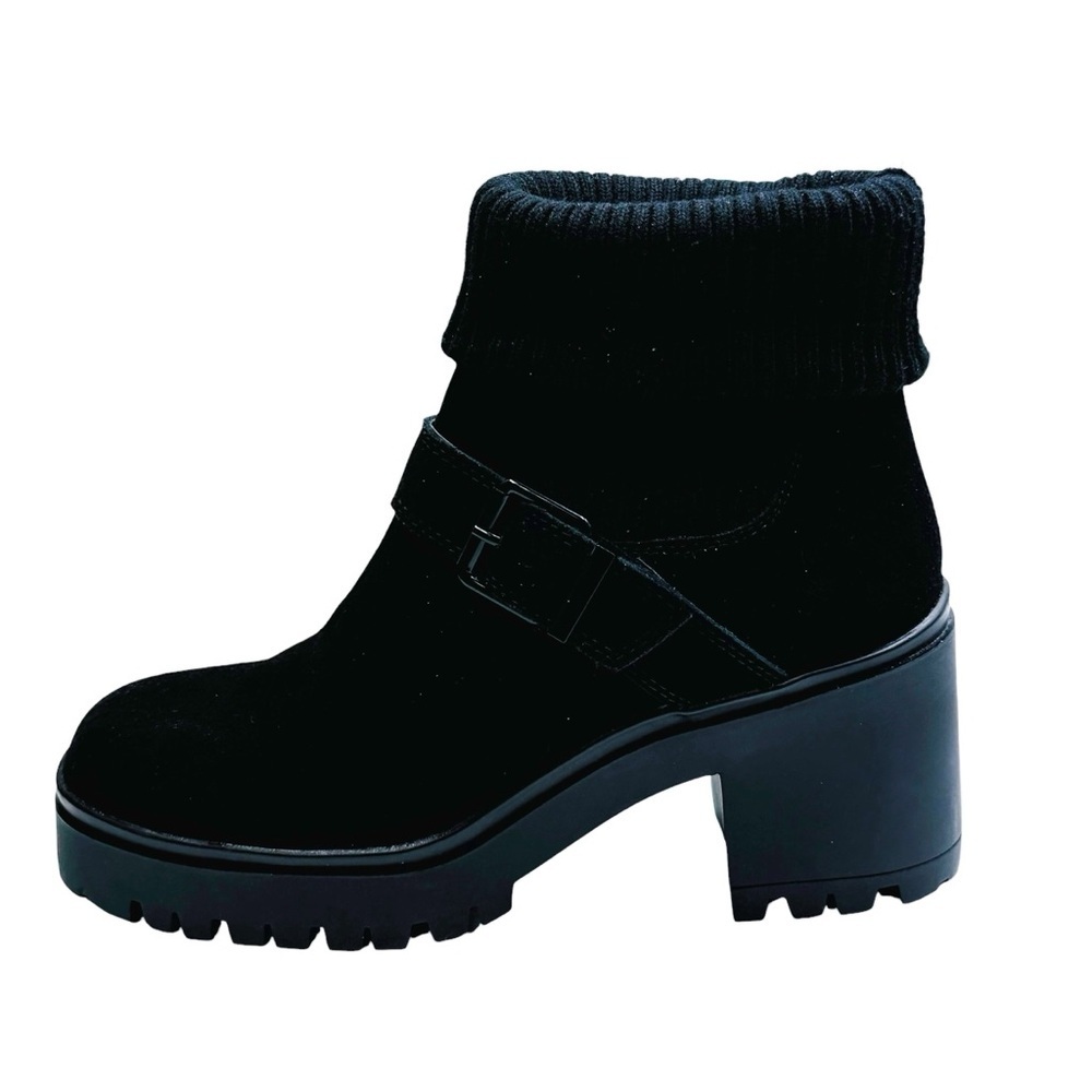 BLONDO Remi Waterproof Stretch Knit Lug Bootie 8 - Picture 10 of 10